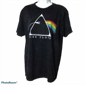 PINK Floyd Acid Wash Graphic Tee